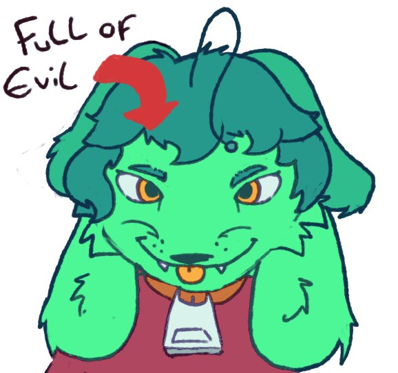 Full of evil (Sticker), da série Sticker